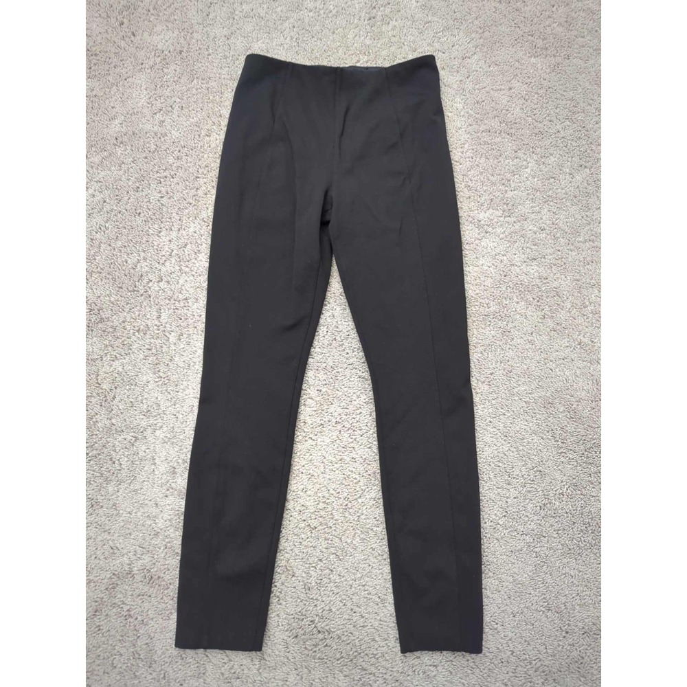 Liverpool Pants Womens 4 Black Pull On Mid Rise Skinny Ankle Knit Trouser‎